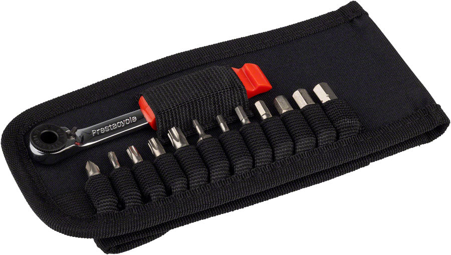 Prestacycle Prestaratchet III Multi-Tool Wallet Kit