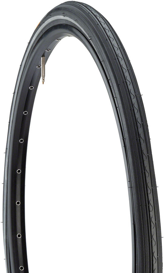 KENDA STREET K40 TIRE - 26 X 1-3/8 CLINCHER WIRE BLACK 60TPI