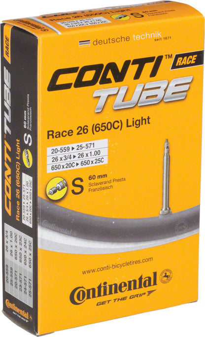 Continental Lightweight Presta Tube