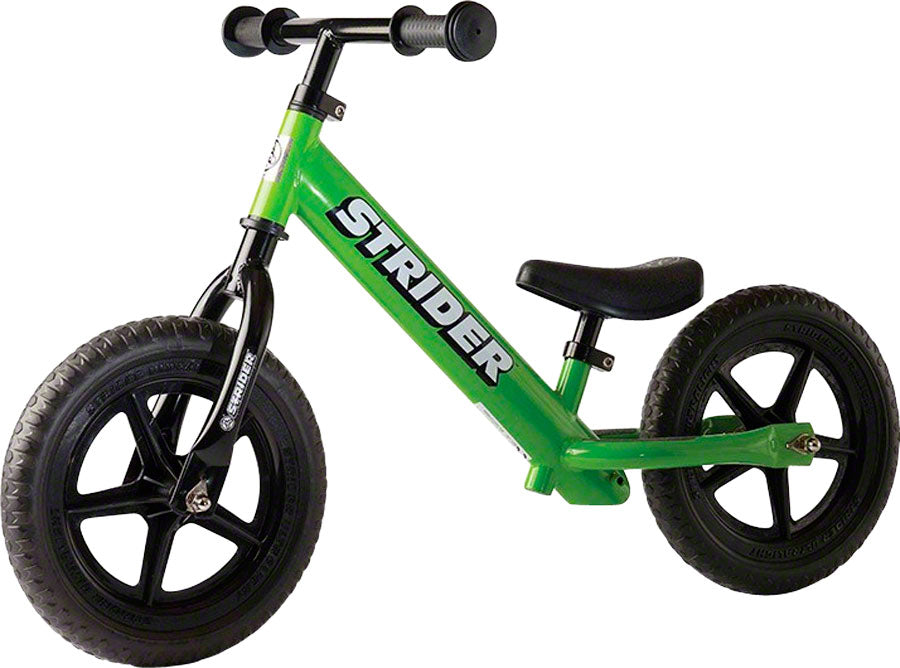 Strider 12 Classic Kids Balance Bike Green