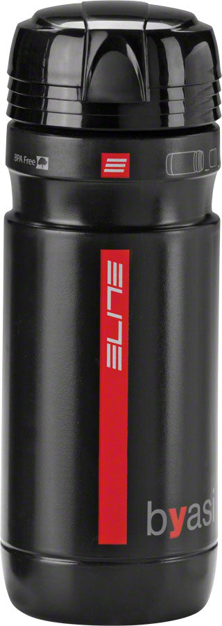ELITE SRL BYASI BOTTLE CAGE STORAGE KEG - .75 L BLACK