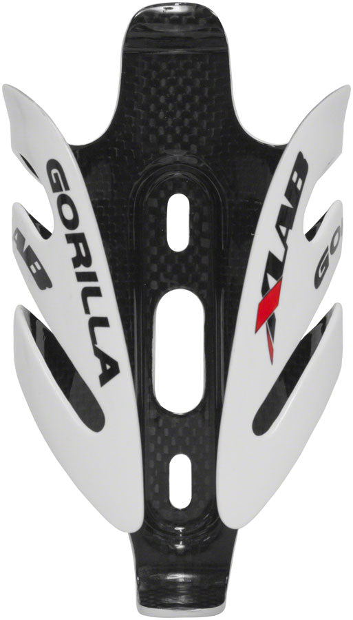 X-Lab Gorilla HG Water Bottle Cage Wht/Blk