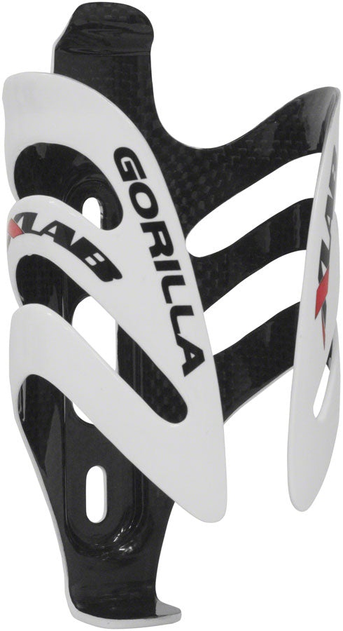 X-Lab Gorilla HG Water Bottle Cage Wht/Blk