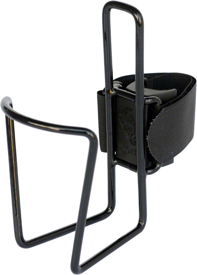 TwoFish QuickCage 24oz Water Bottle Cage Vinyl Coated Blk