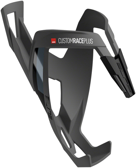 Elite Custom Race Plus Water Bottle Cage Soft Touch Blk