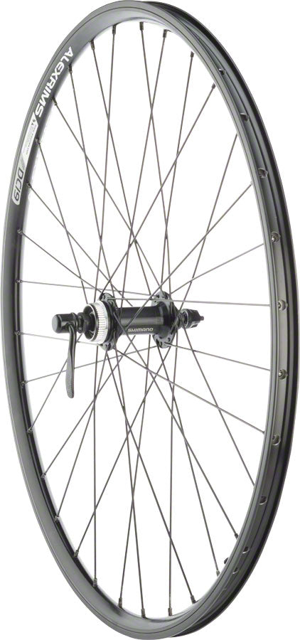 Quality Wheels Value Double Wall Series Rim+Disc Front Wheel