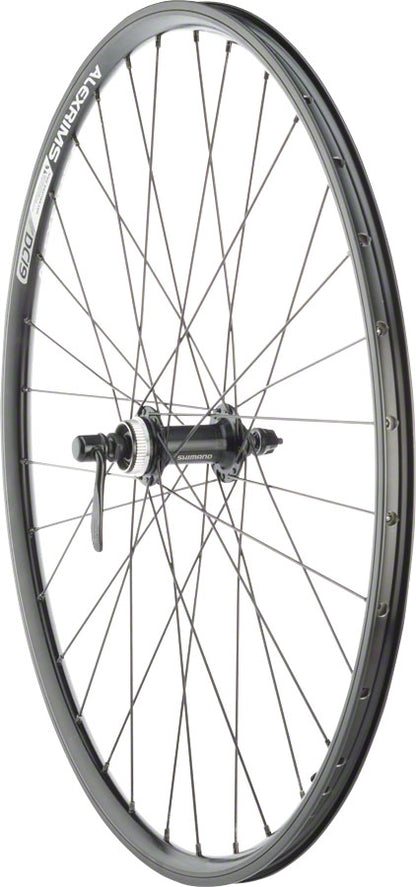 Quality Wheels Value Double Wall Series Rim+Disc Front Wheel
