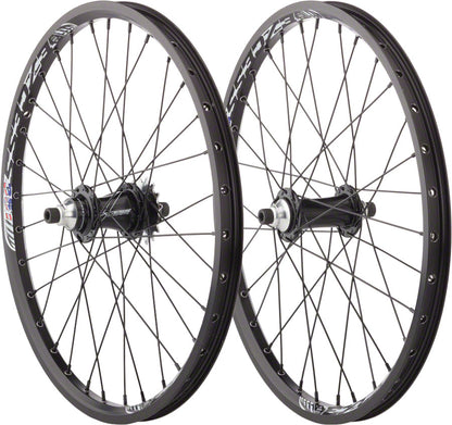 Excess Pro Lite 20 x 1.5" Black Cassette Wheelset