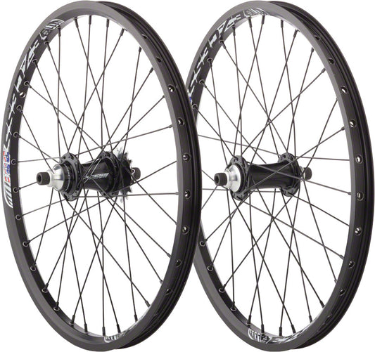 Excess Pro Lite 20 x 1.5" Black Cassette Wheelset