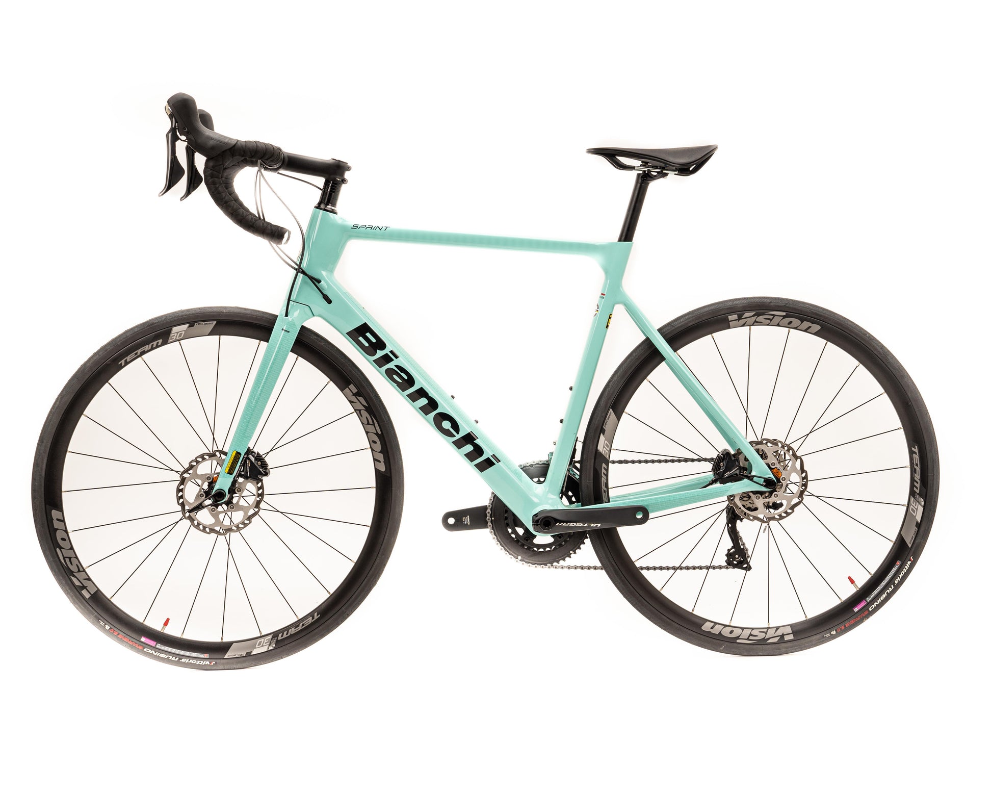 2021 Bianchi Sprint Disc Ultegra CK16/GlsBlk 59 (New Other) – Incycle Bicycles