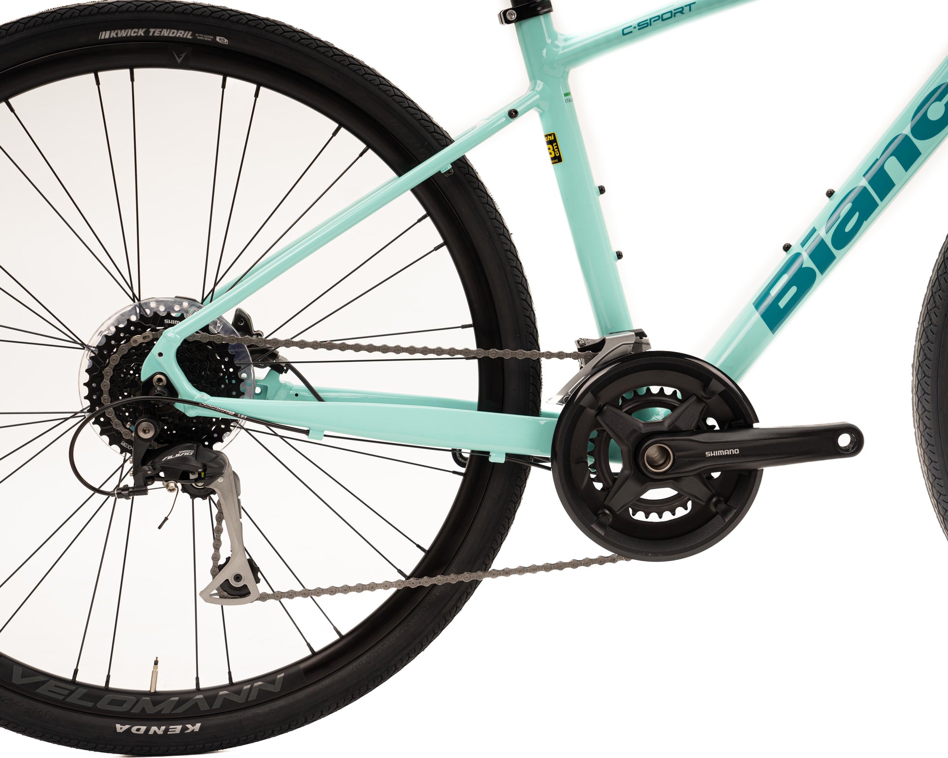 2022 Bianchi C-Sport 3 Alivio 2x9S Disc CK16 Gloss 43cm – Incycle Bicycles