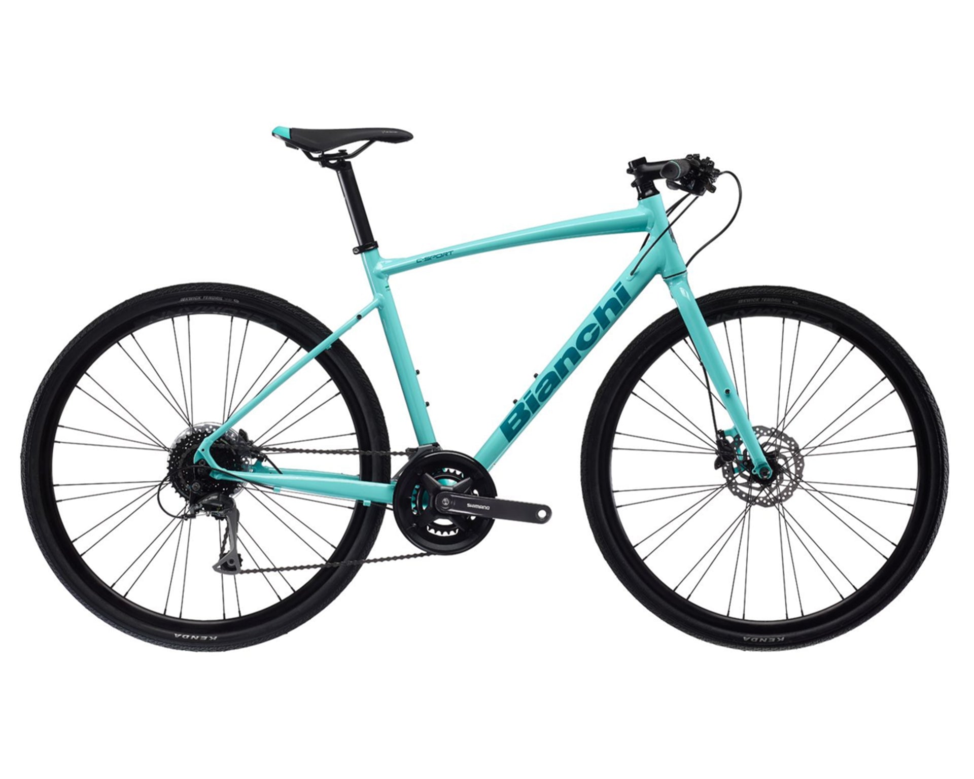 2022 Bianchi C-Sport 3 Alivio 2x9S Disc CK16 Gloss 43cm – Incycle Bicycles
