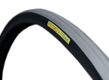 Primo Track Wheelchair Tire 26x1-3/8 Clincher Wire Gry/Blk