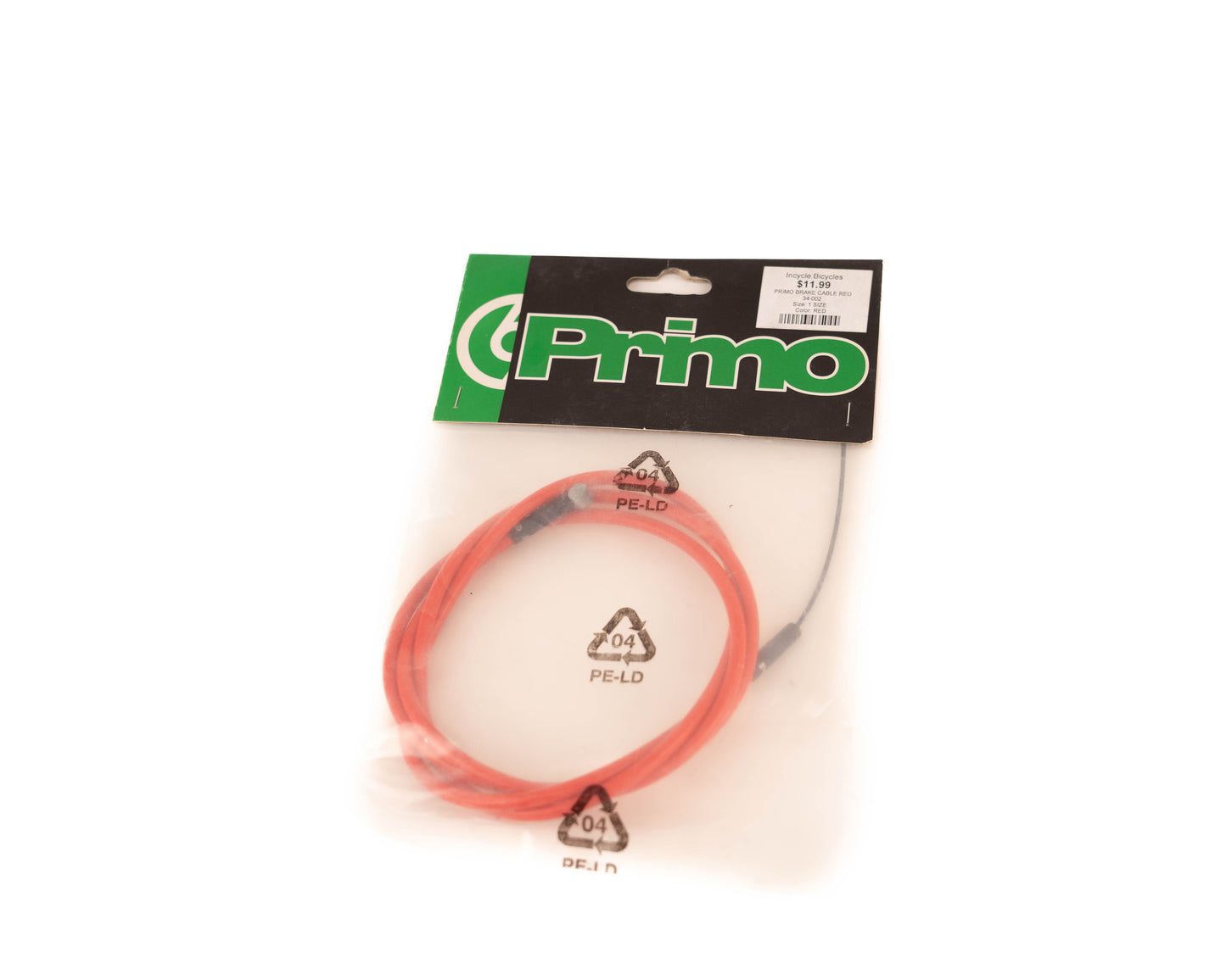 Primo Brake Cable Red