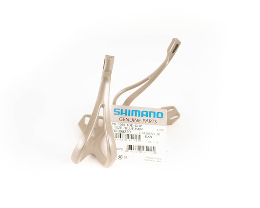 Shimano RX100/105SC Toe Clips Blu LG