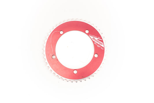 Sugino Messenger 46t Chainring 130mm 1/2x1/8" Red