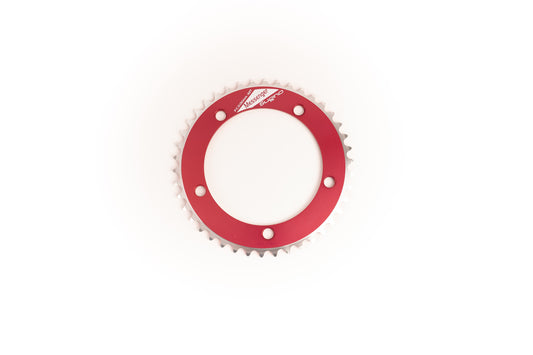 Sugino Messenger 42T Chainring 130mm 1/2x1/8" Red