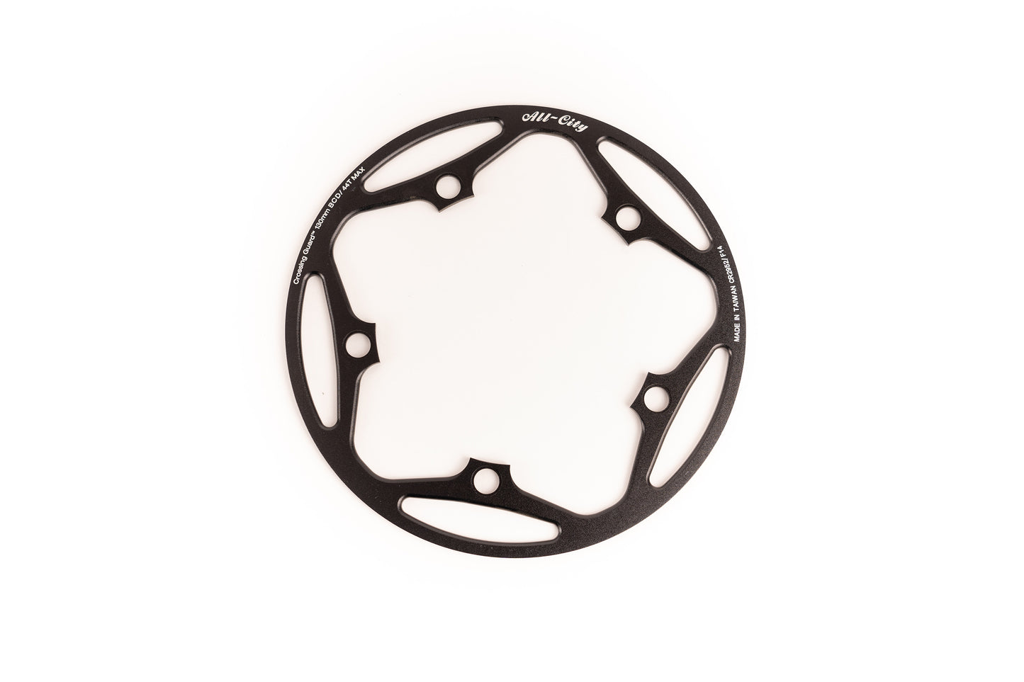 All-City Cross Wizard Chainring Guard 44tx130mm Blk
