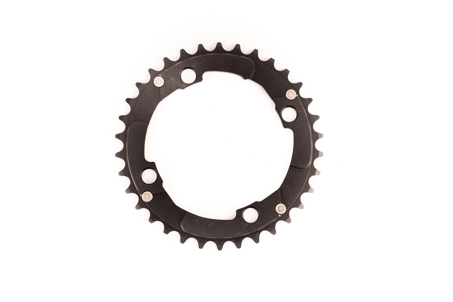 Eclypse Glide-Pro 4-Bolt Middle Chainring 34T 8-10 Spd BCD 104mm Alloy Blk