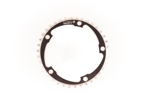 [New Other] Origin8 Chainring Alloy 38T 130mm Blk/Sil