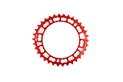 Rotor Individual Q-Ring 110mm 34T Inner Chainring Red