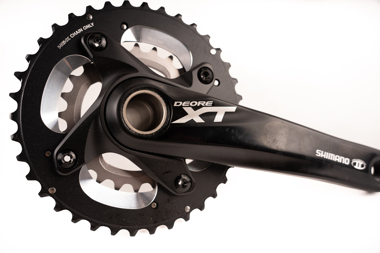 Shimano XT M785 10 Spd 175mm 24/38 Crankw/BB