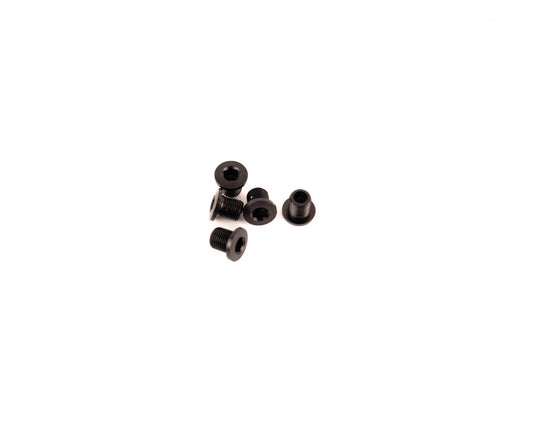Problem Solvers 8mm Inner Chainring Bolts Blk Alloy
