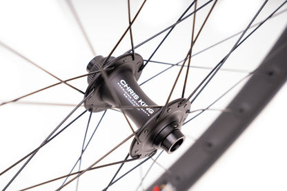 Santa Cruz Reserve 37,  Chris King MS ISO Boost  27.5" Wheelset Matte Blk