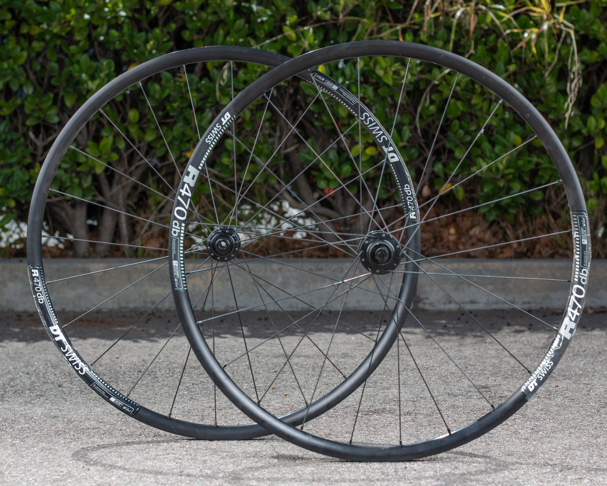 DT Swiss R470 db Aluminum 700c Wheelset thru axle 12mm – Incycle 