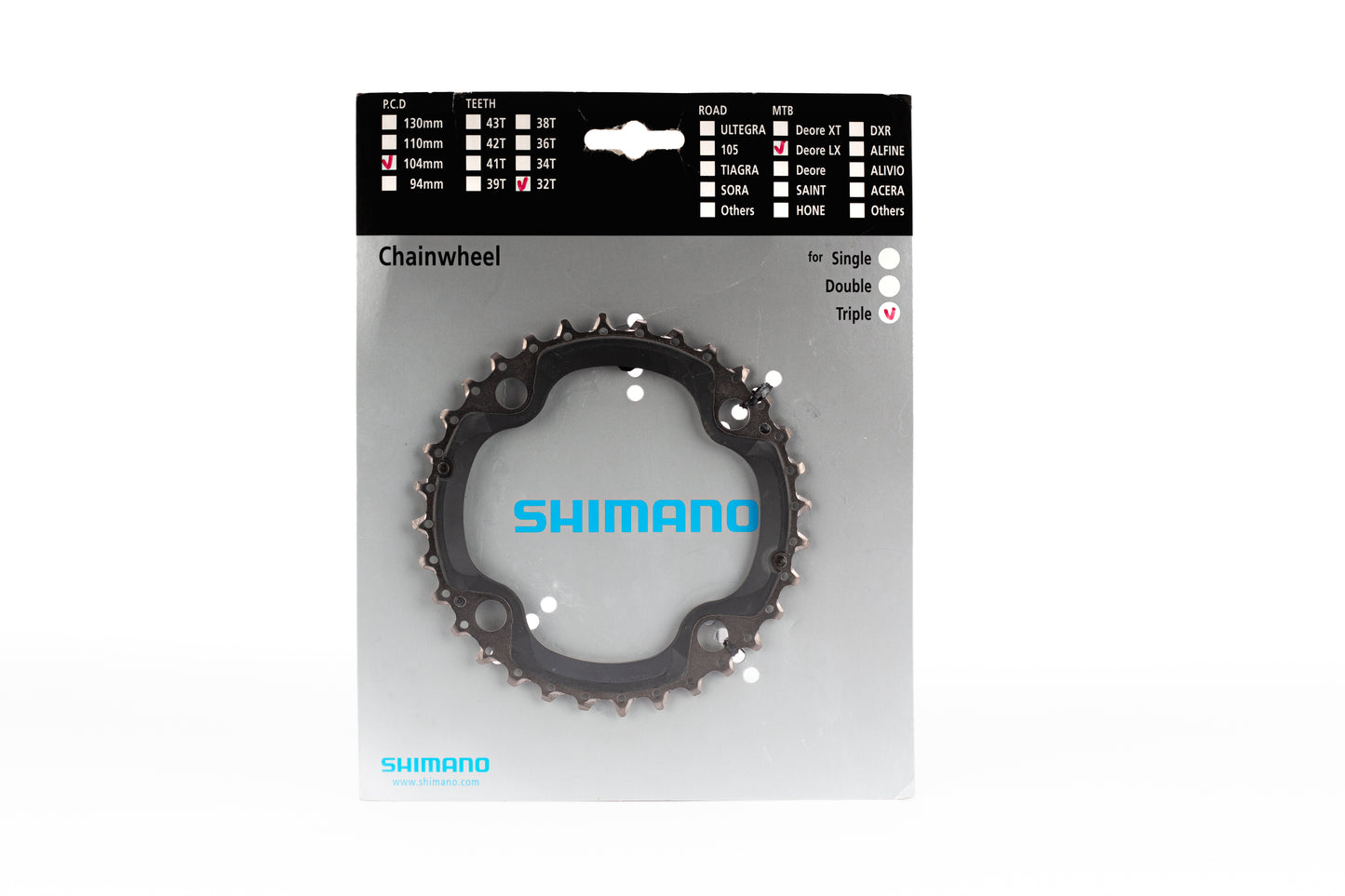 Shimano SLX Chainring 32T 104mm Triple