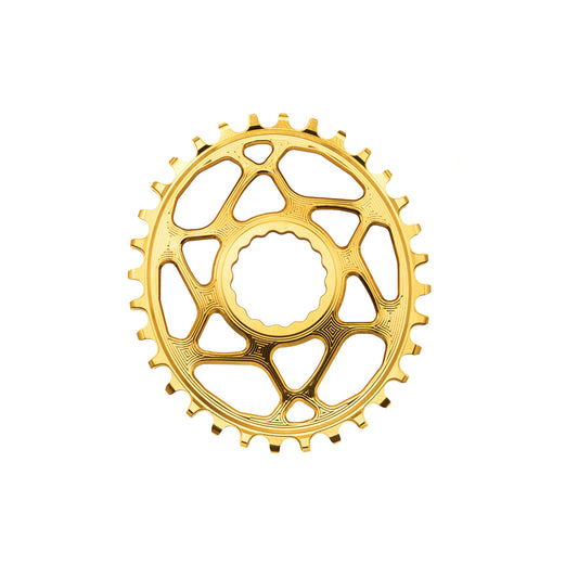 Absolute Black Oval DM Hollowgram Chainring Race-Face Cinch