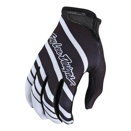 TROY LEE DESIGNS Troy Lee Air Glove Streamline Wht/Blk - Black / White