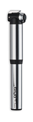 Giyo CNC Mini Tire Pump with Retractable Hose Sil