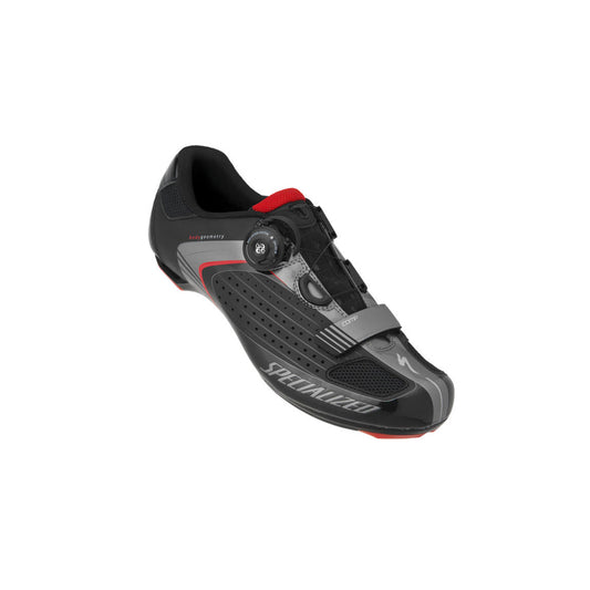 Specialized Comp Road Shoe Black/Red 49/14.5