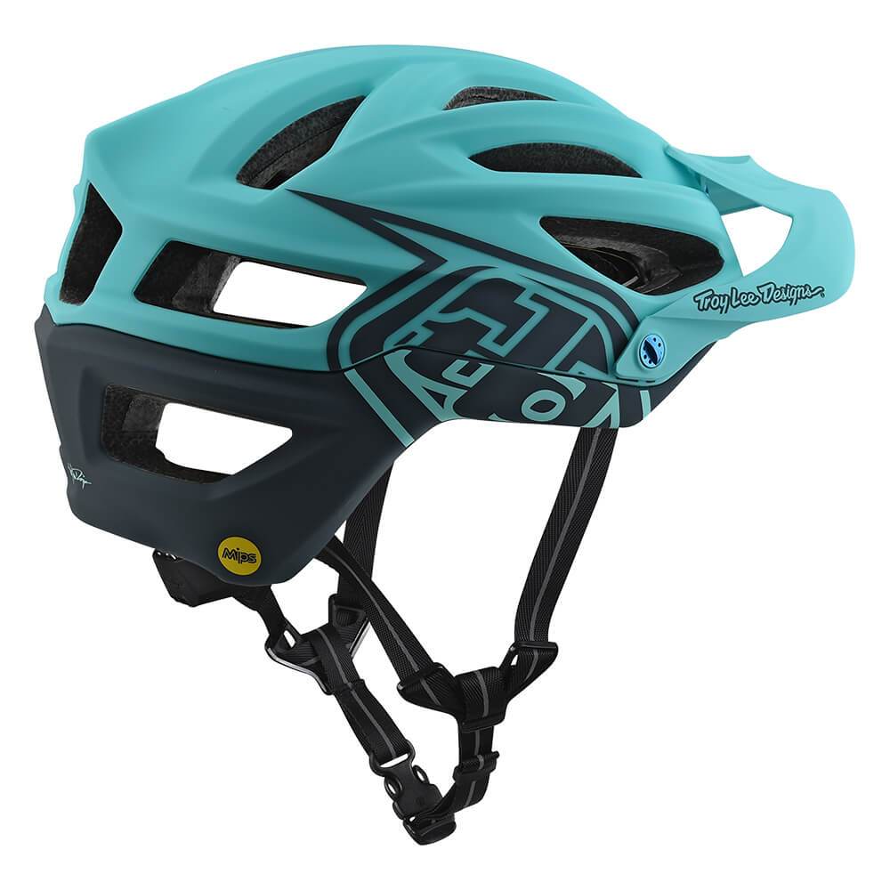 Troy Lee A2 Decoy Helmet MIPS Aqua XL/2X