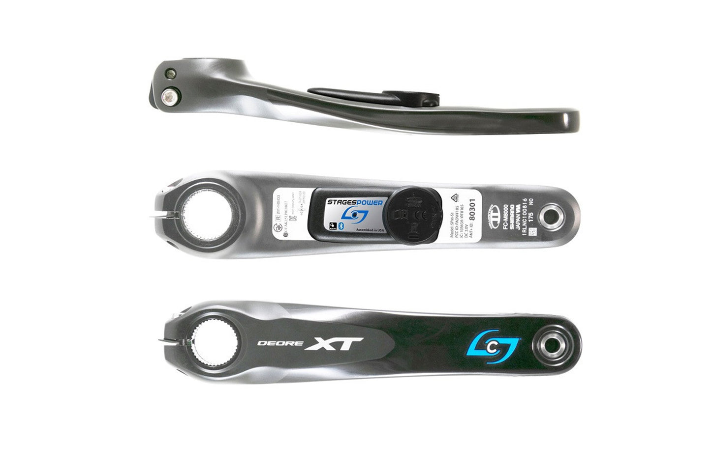 Stages Power Meter Shimano XT M8000 170mm