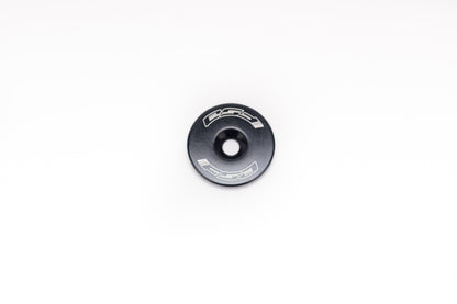 FSA Headset Top Cap 1-1/8" Alloy Black w/opkge