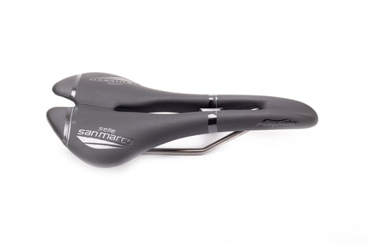 Selle San Marco Aspide OF Racing Saddle Wide Blk/Blk