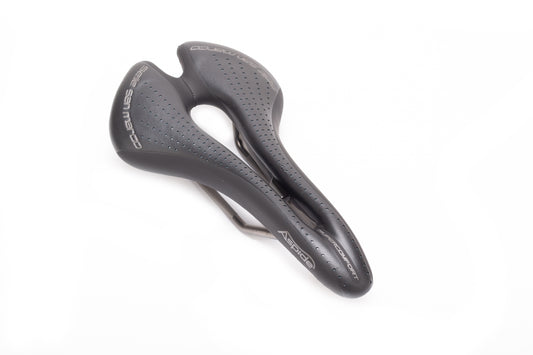 Selle San Marco Aspide Supercomfort OF Racing Saddle Wide Blk/Gry