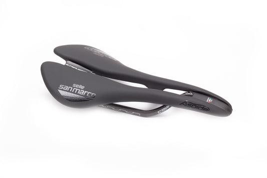 Selle San Marco Aspide Superleggera Saddle Narrow Blk/Blk