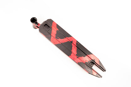 Madd Gear MFX Scooter Deck Black Red Stripe 4.5"