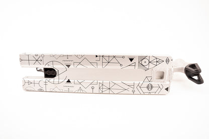 Madd Gear MFX 5.0" Silver Deck/ Black Fork