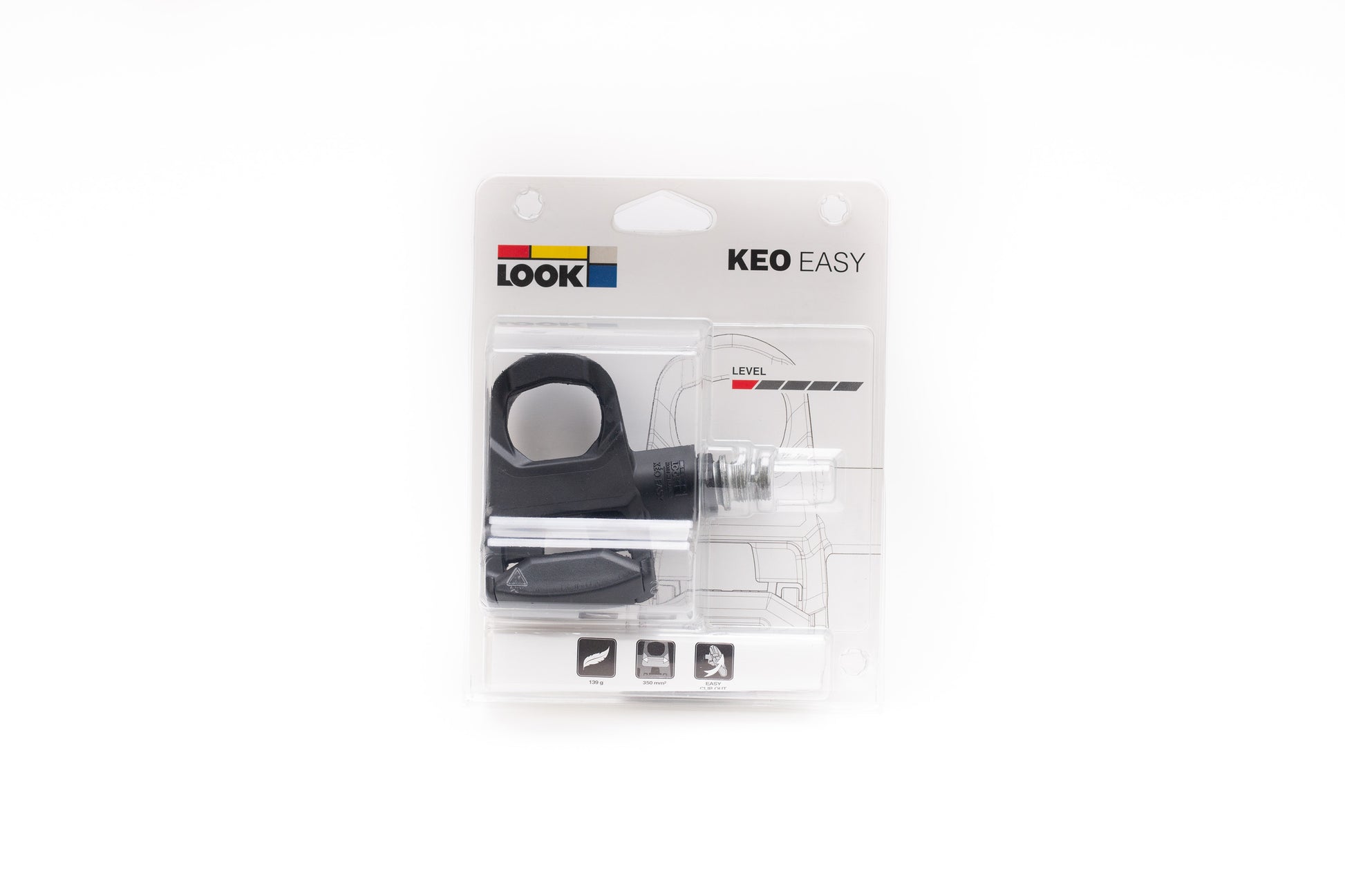 easy pedal Look KEO Easy Cromo Axle w/ KEO Cleat Blk Pedal – Incycle Bicycles