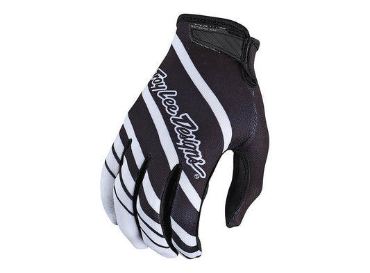 TROY LEE DESIGNS Troy Lee Air Glove Streamline Wht/Blk - Black / White