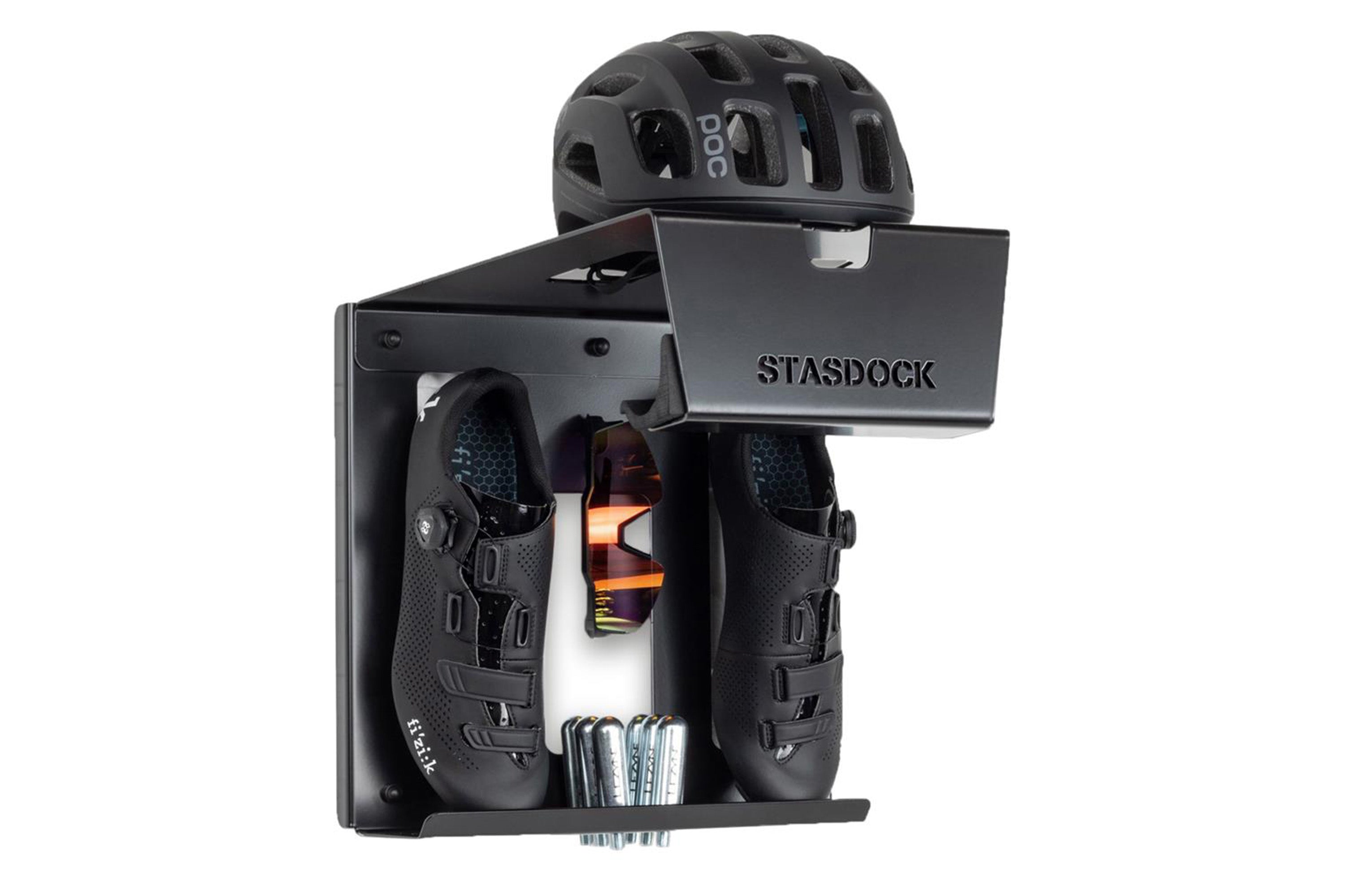 STASDOCK 自転車用収納ラック Stasdock Wall Mounted Bike Holder Happy Blk – Incycle Bicycles