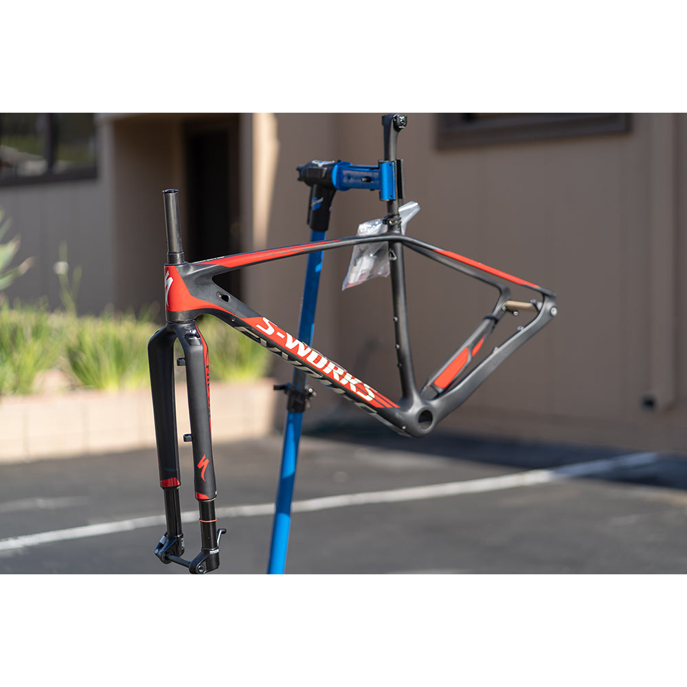 2016 Specialized S-Works Stumpjumper Ht Carbon 29 Frameset Carb/Red/Wht Large