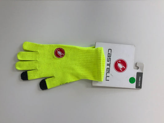 Castelli Prima Glove Yel Fluo S/M