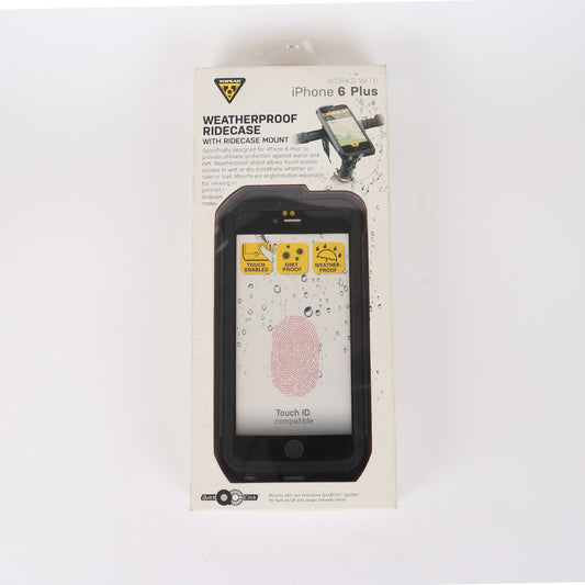 Topeak iPhone 6 Plus WeatherProof Case Blk/Gry