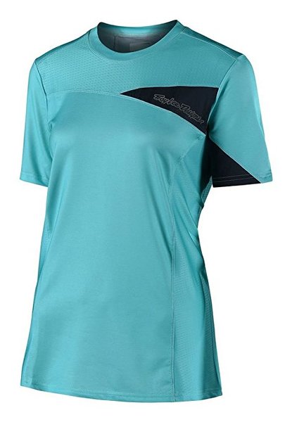 TROY LEE DESIGNS Troy Lee Skyline Ss Jersey Wmns Aqua - Aqua