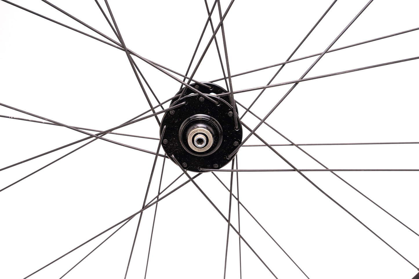 Mach1 540 DHG Front 6Bolt Disc/Rim brake QR 700c Wheel Blk